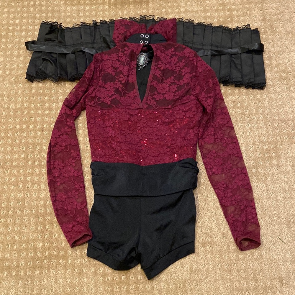 Girls Victorian Long Sleeve Halloween/Dance Costume